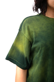 Camiseta Special Dye, Verde Sun Bleached Algodón 260gsm