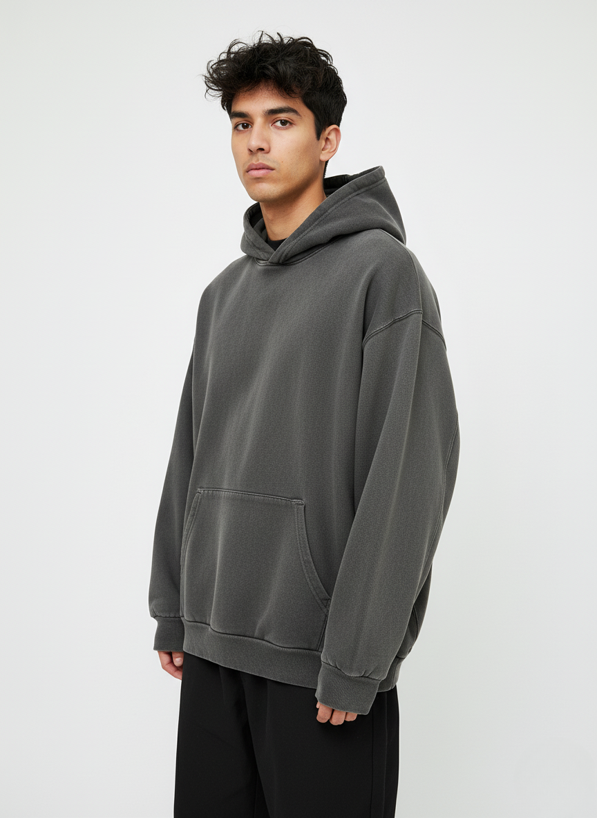 Legacy Fleece Hoodie heavyweight Loose Fit 450 gsm