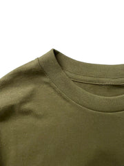 Verde Olivo Tacto Suave, Algodón 200gsm