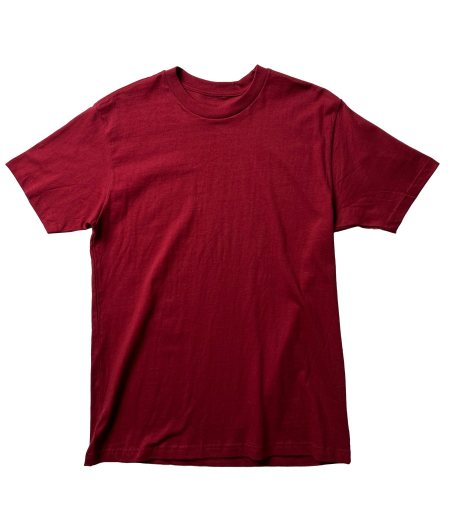 Rojo Granate Tacto Suave, Algodón 200gsm