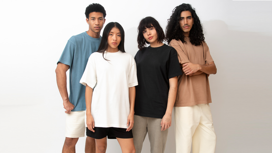 Legacy Tee Oversized 260 gsm Solid Color Blanco