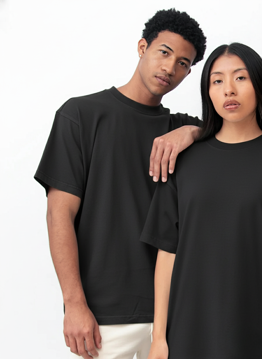 Legacy Tee Oversized 260 gsm Solid Color Blanco