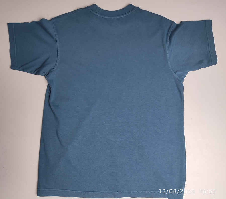 Camiseta Azul Pigmento, Algodón 260gsm