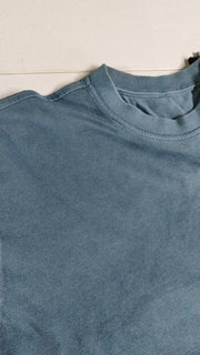 Camiseta Azul Pigmento, Algodón 260gsm