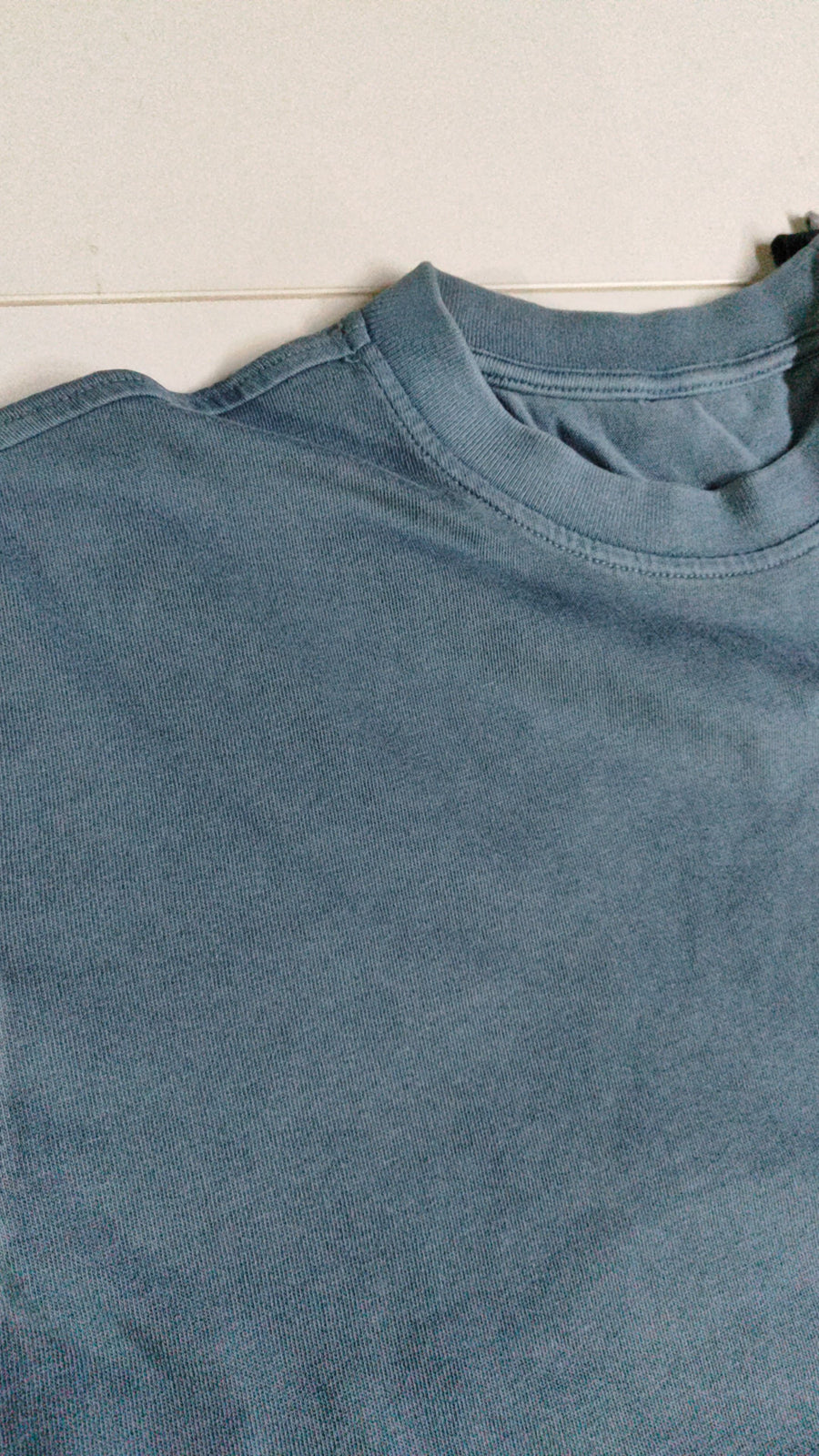 Camiseta Azul Pigmento, Algodón 260gsm