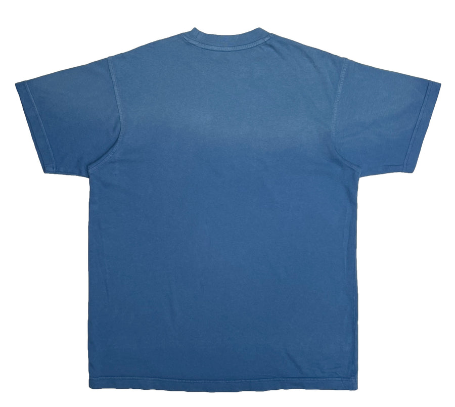 Camiseta Azul Teñida al Sol