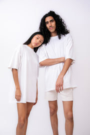 Legacy Tee Oversized 260 gsm Solid Color Blanco